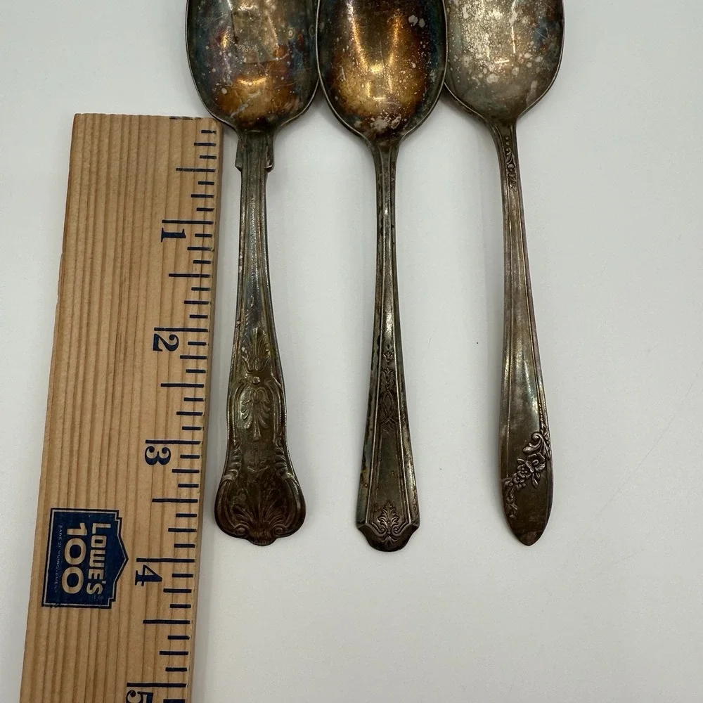 VINTAGE Reed & Barton Fairmont Hotel / Tudor Plate / Duro Plate Oneida Teaspoons